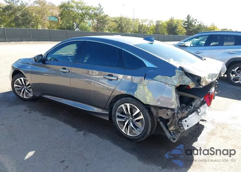 2018 Honda Accord Hybrid Touring from USA, damaged, VIN 1HGCV3F96JA012804